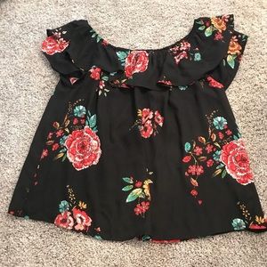 off the shoulder top